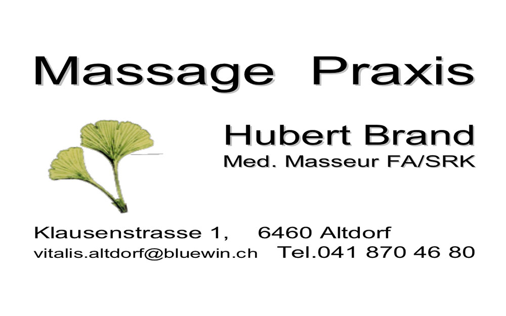 Massage Praxis Hubert Brand